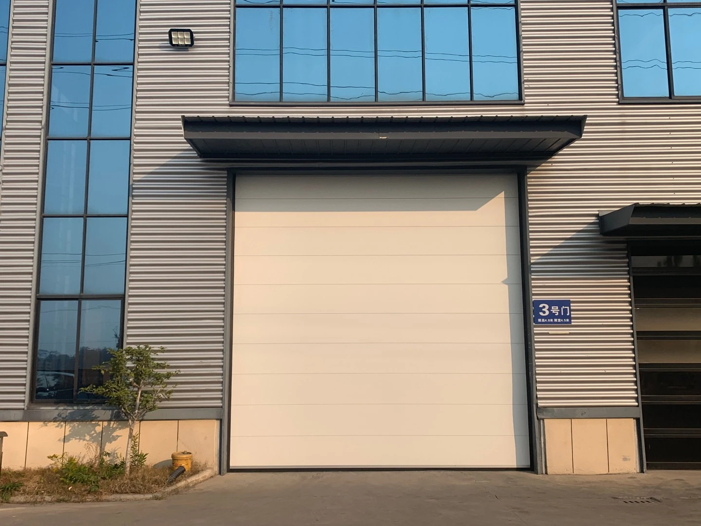 安必信工业门宿州服务站生产基地